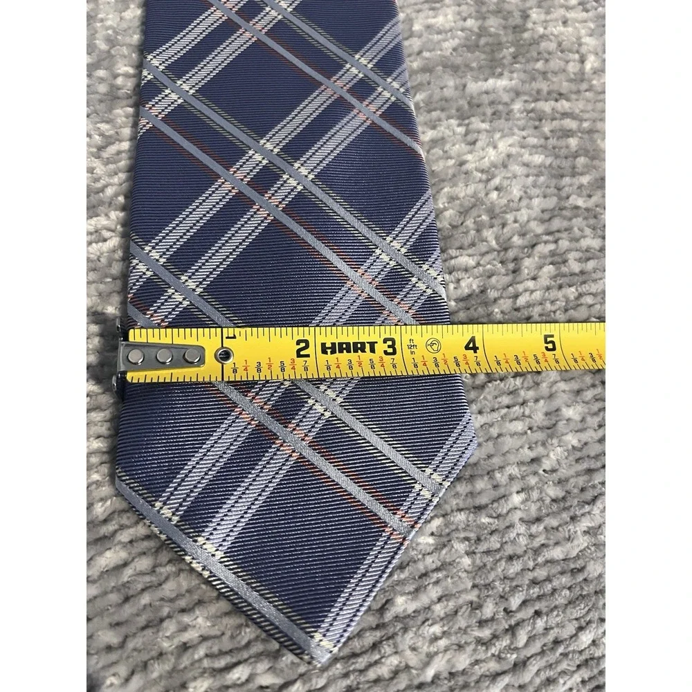 HART SCHAFFNER MARX Men's Silk Necktie's Set Of 2  USA hand Tailored (t6)